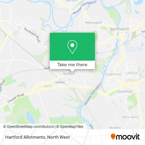 Hartford Allotments map