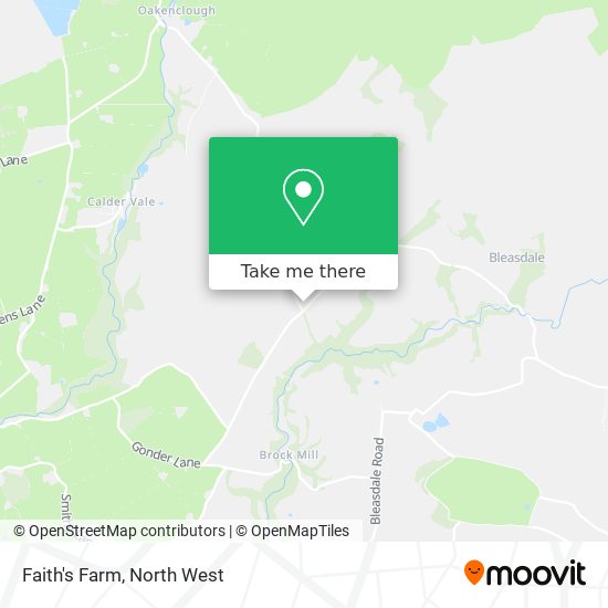 Faith's Farm map
