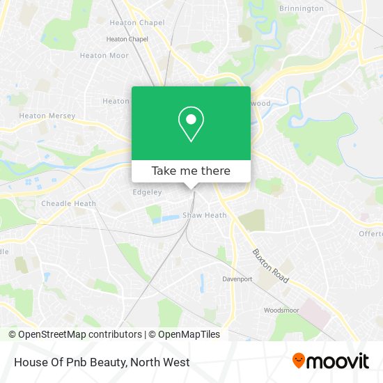 House Of Pnb Beauty map