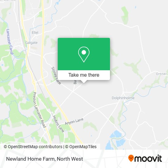 Newland Home Farm map
