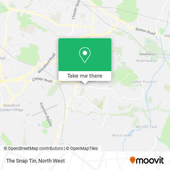 The Snap Tin map