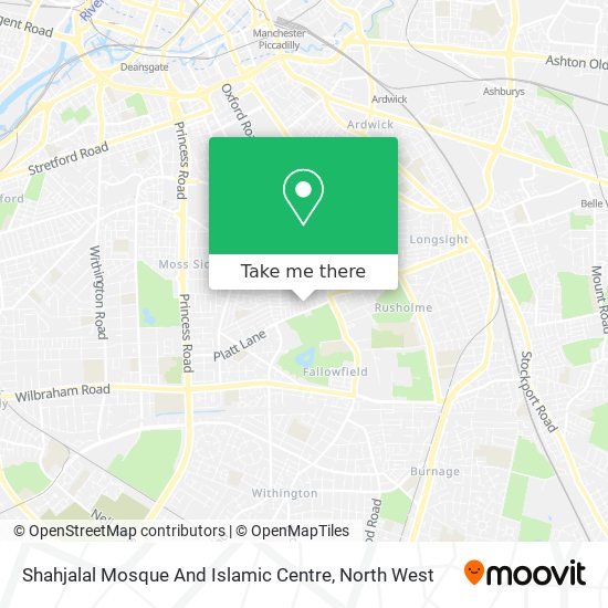 Shahjalal Mosque And Islamic Centre map