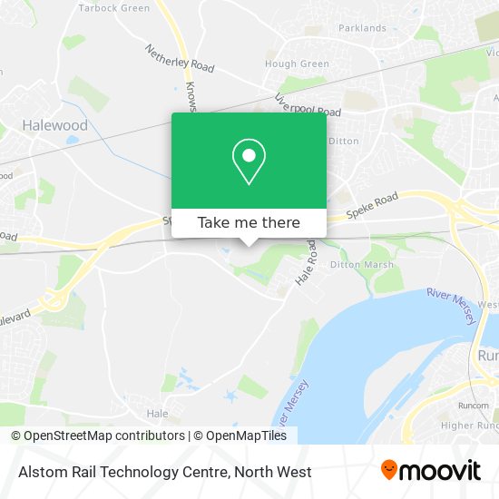 Alstom Rail Technology Centre map