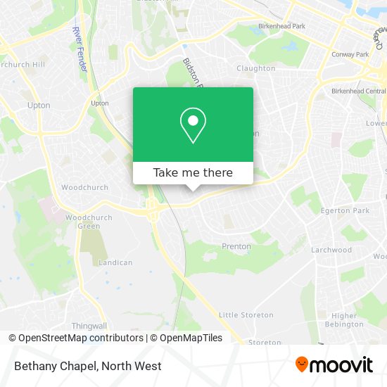 Bethany Chapel map