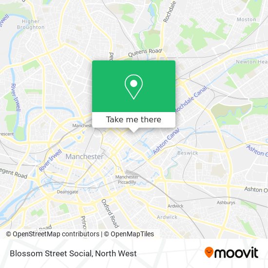 Blossom Street Social map