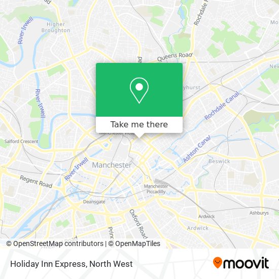 Holiday Inn Express map