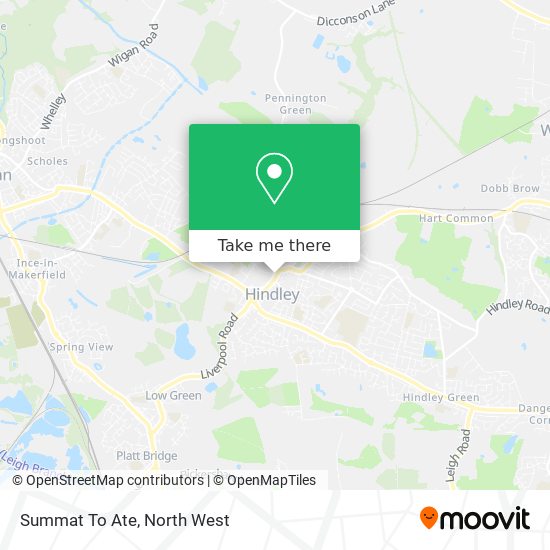Summat To Ate map
