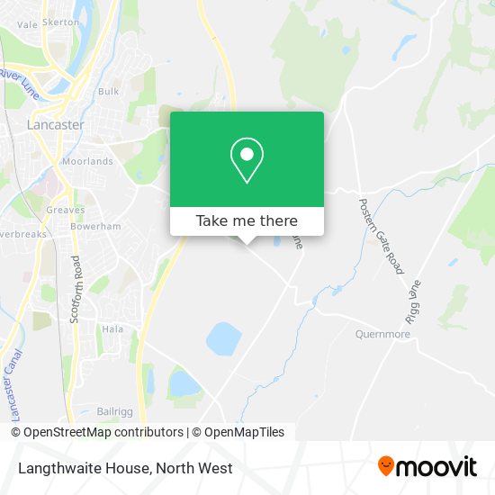 Langthwaite House map