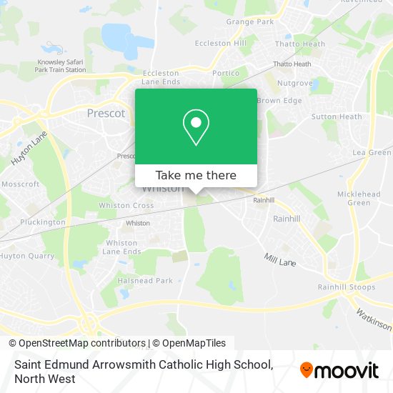 Saint Edmund Arrowsmith Catholic High School map