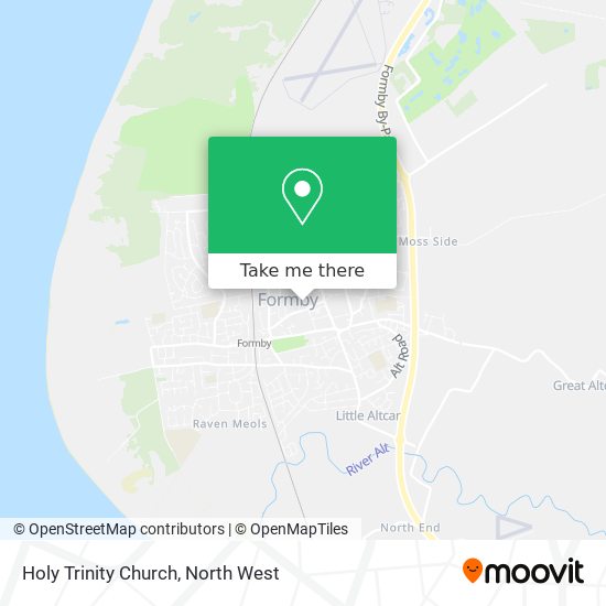 Holy Trinity Church map