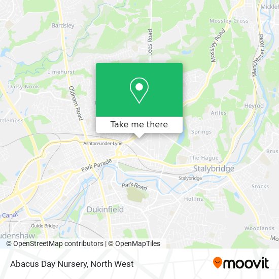 Abacus Day Nursery map