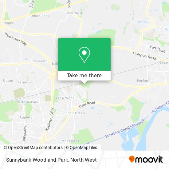 Sunnybank Woodland Park map