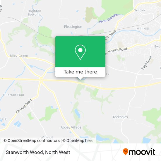 Stanworth Wood map