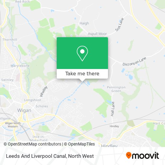 Leeds And Liverpool Canal map