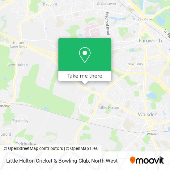 Little Hulton Cricket & Bowling Club map