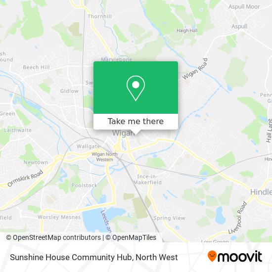 Sunshine House Community Hub map