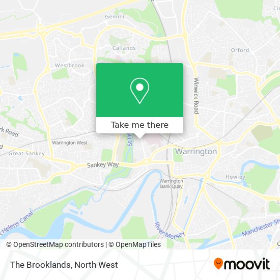 The Brooklands map