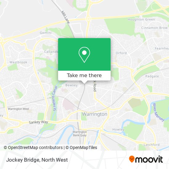 Jockey Bridge map