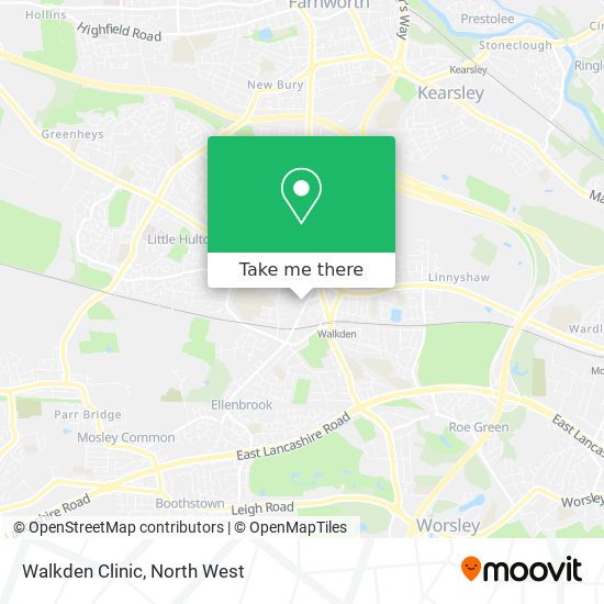 Walkden Clinic map