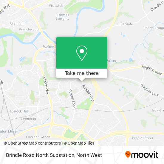 Brindle Road North Substation map