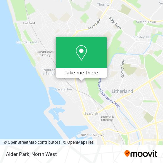 Alder Park map