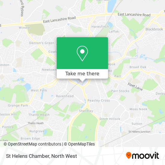St Helens Chamber map