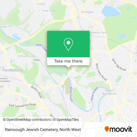 Rainsough Jewish Cemetery map