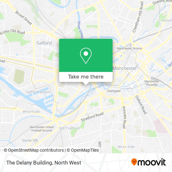 The Delany Building map