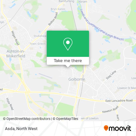 Asda map