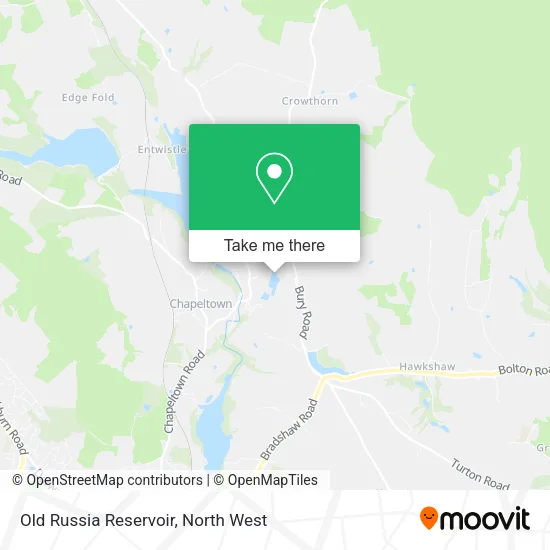Old Russia Reservoir map