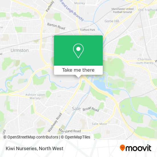 Kiwi Nurseries map