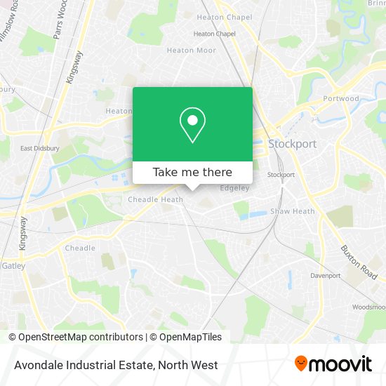 Avondale Industrial Estate map