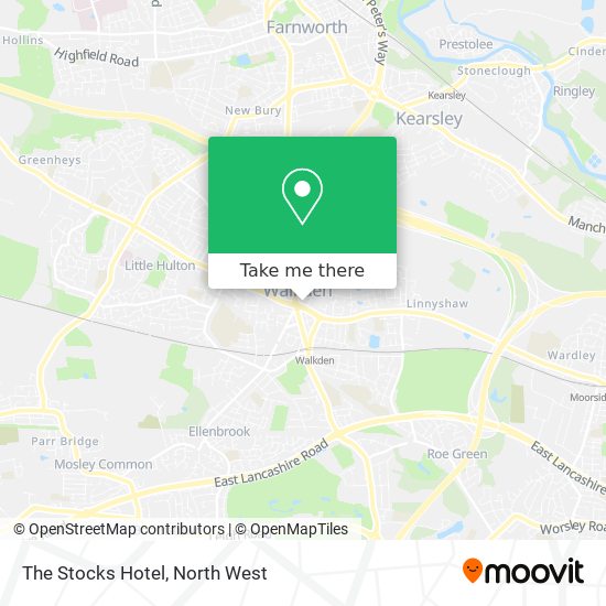 The Stocks Hotel map