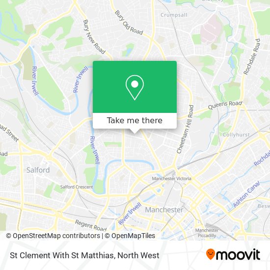 St Clement With St Matthias map