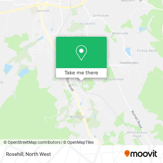 Rosehill map