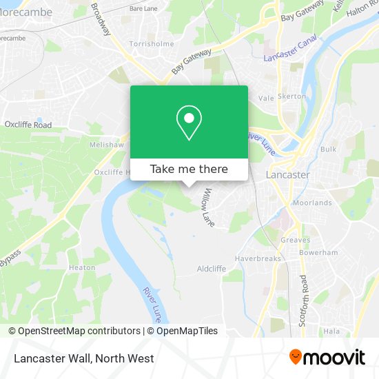 Lancaster Wall map