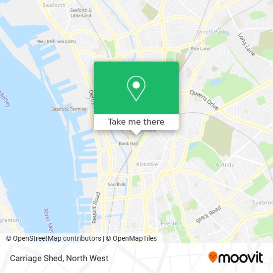 Carriage Shed map