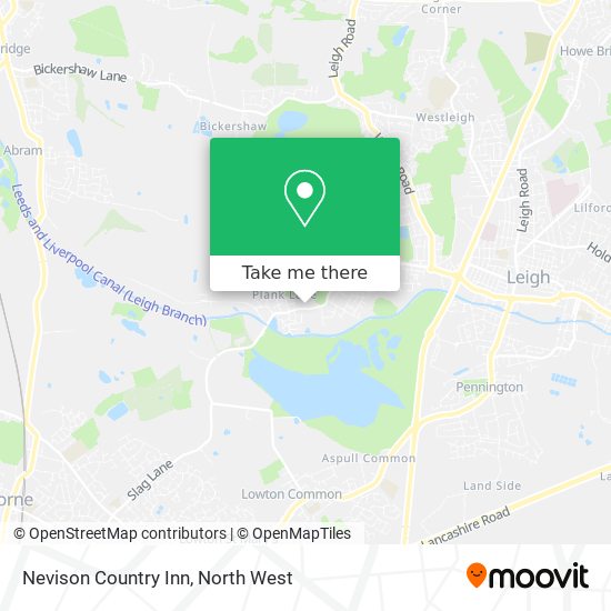 Nevison Country Inn map