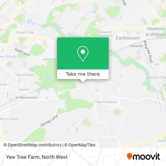 Yew Tree Farm map