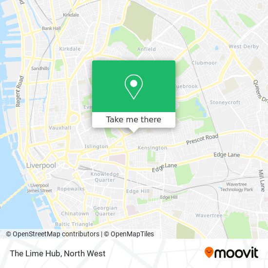 The Lime Hub map