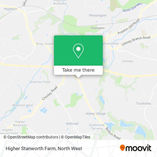 Higher Stanworth Farm map