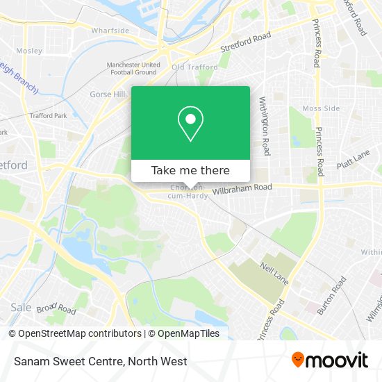 Sanam Sweet Centre map
