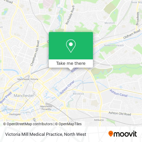 Victoria Mill Medical Practice map