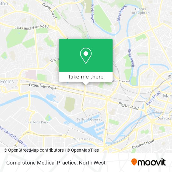 Cornerstone Medical Practice map