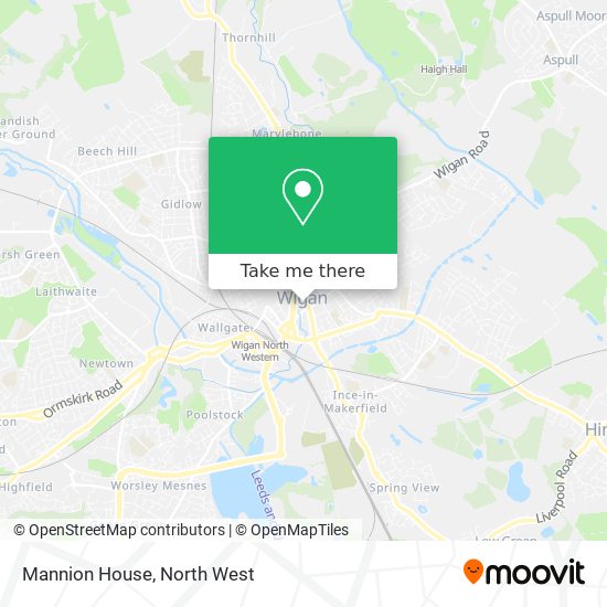 Mannion House map