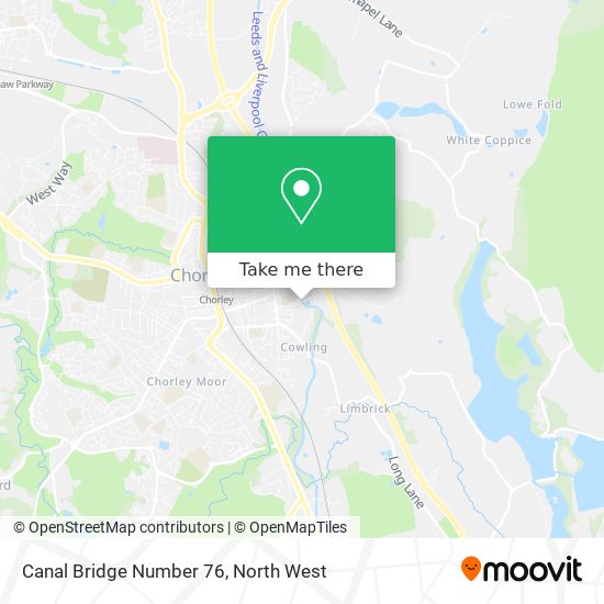 Canal Bridge Number 76 map