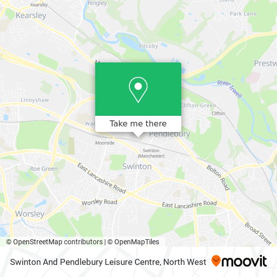 Swinton And Pendlebury Leisure Centre map