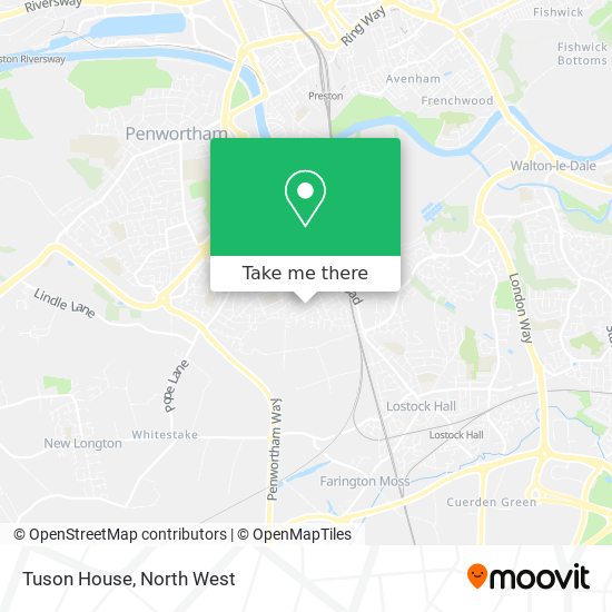 Tuson House map