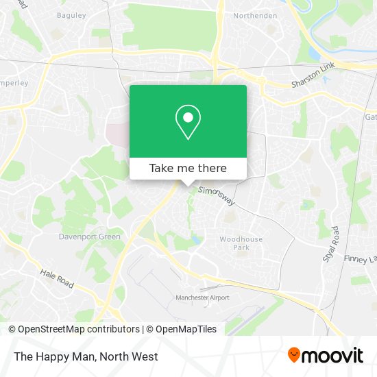 The Happy Man map