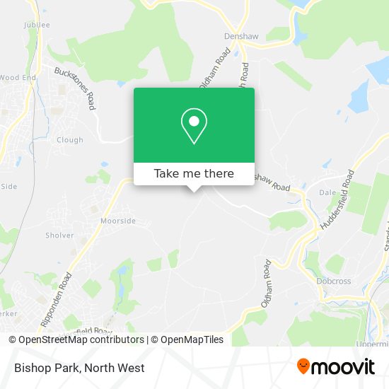 Bishop Park map